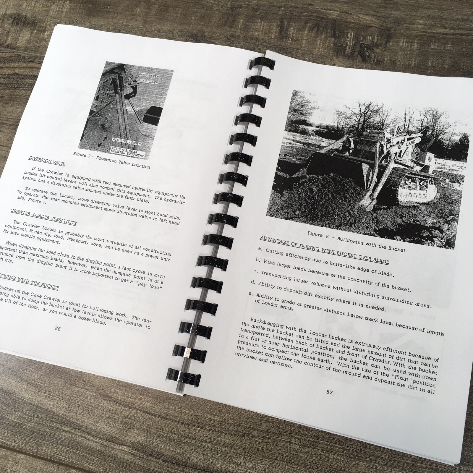 Case 310D Crawler Dozer Loader Operators Manual Owner Book Maintenance Bulldozer - Image 7