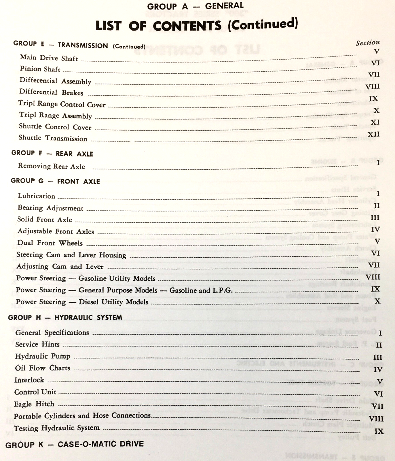 Case 300 300B Diesel Utility Tractors Service Manual Repair Shop Technical - Image 3