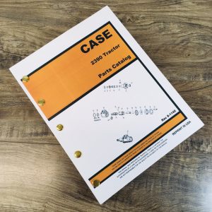 Case 2390 Tractor Parts Manual Catalog Book Assembly Schematic Exploded Views