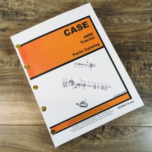 Case 4490 Tractor Parts Manual Catalog Book Assembly Schematic Exploded Views