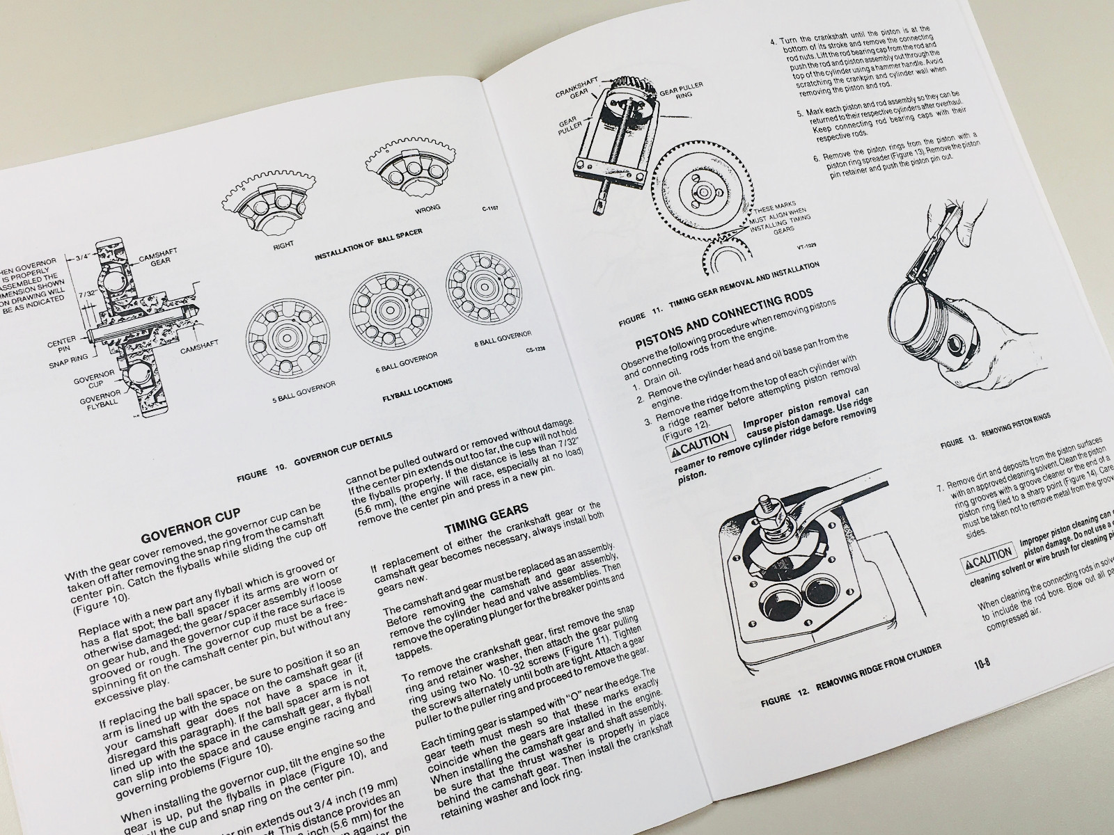 Case 448 Garden Tractor Onan B48M 18Hp Engine Service Parts Manual Catalog Set - Image 5