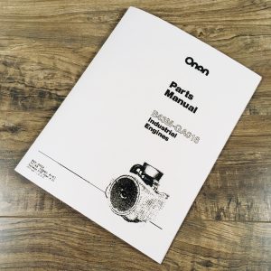 Case 446 Garden Tractor Onan B43M Ga016 Industrial Engine Parts Manual Catalog
