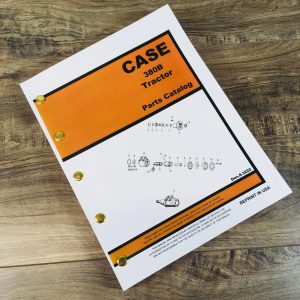 Case 380B Tractor Parts Manual Catalog Assembly Exploded Views
