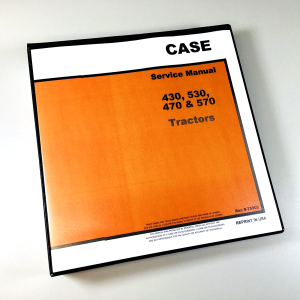 Case 430 431 440 441 445 Tractor Service Repair Manual Technical Shop Book
