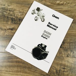 Case 446 Compact Garden Tractor Onan B43M 16Hp Engine Service Repair Manual Book