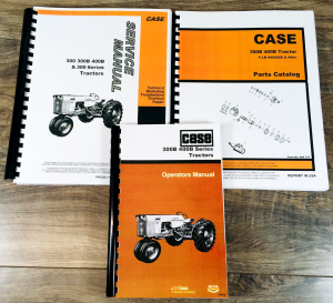 Case 411B Tractors Service Repair Manual Parts Operators Shop Catalog Set