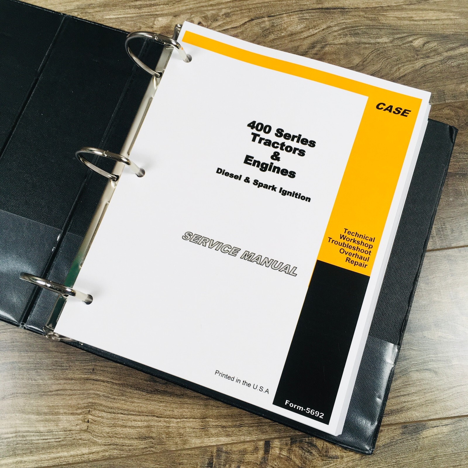 Case 400 401 402 403 405 410 411 412 Tractor Service Manual Shop Repair Overhaul - Image 2