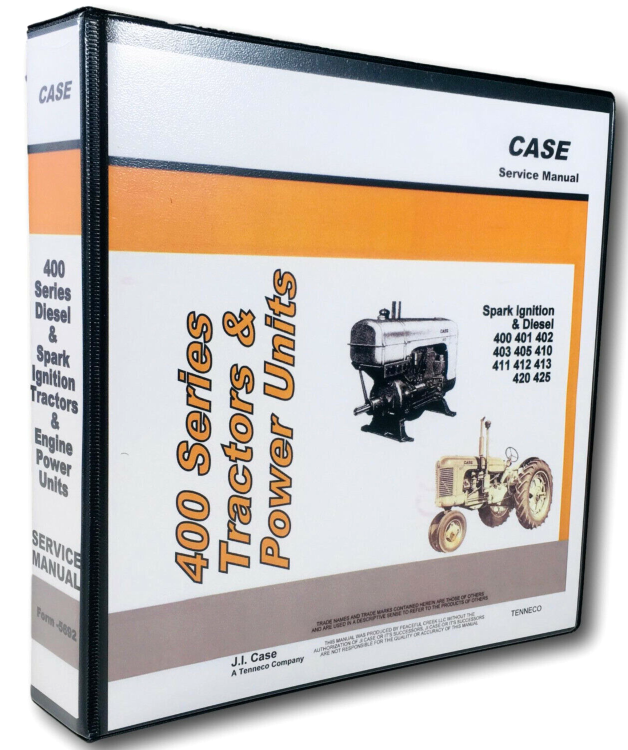 Case 400 401 402 403 405 410 411 412 Tractor Service Manual Shop Repair Overhaul - Image 11