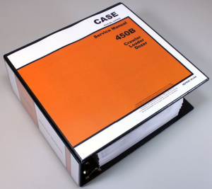 Case 450B & 455B Crawler Loader Bull Dozer Service Repair Manual Technical Shop Binder