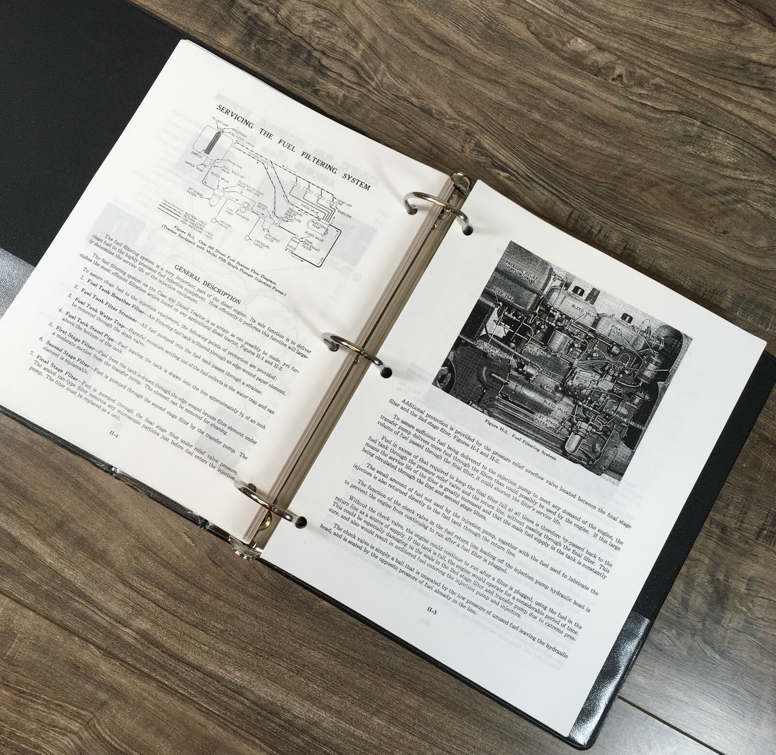 Case 413 420 425 Tractor Service Manual Parts Catalog Set Repair Workshop Book - Image 6