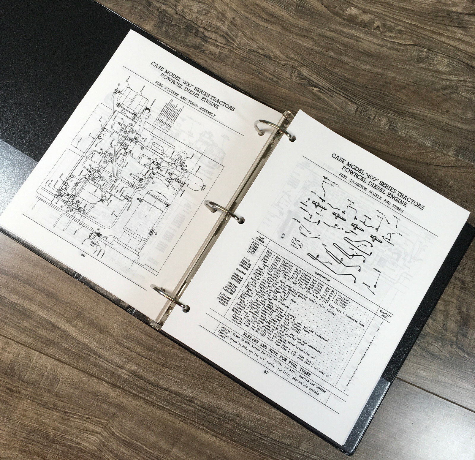 Case 413 420 425 Tractor Service Manual Parts Catalog Set Repair Workshop Book - Image 11