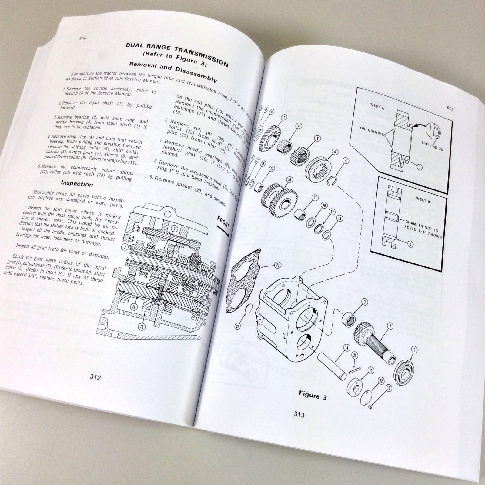 Case 530Ck Tractor Loader Backhoe Service Parts Operators Manual Catalog Oh Set - Image 11