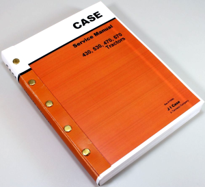 Case 530 531 540 541 Tractor Service Repair Manual Shop Book Overhaul Technical