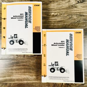 Case 621 Articulated Wheel Loader Service Repair Manual Shop Book Payloader