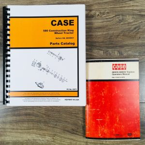 Case 580Ck 580 Construction King Wheel Tractor Operators Manual Parts -8685801