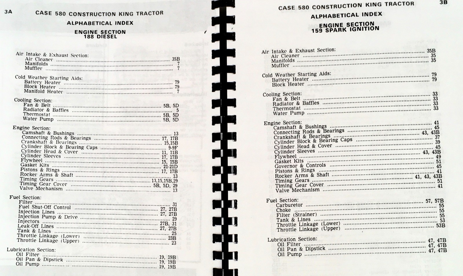 Case 580Ck 580 Ck Tractor For Loader Backhoe Parts Manual Catalog - Image 2