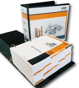 Case 580D Tractor Loader Backhoe Service Manual Repair Shop Book Workshop Huge!