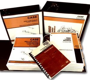 Case 580D Loader Backhoe Service Manual Parts Catalog Operators Repair Shop Book