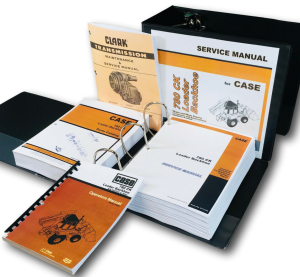 Case 780 Ck Loader Backhoe Service Manual Parts Operators Owners Set 5500550-Up