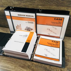 Case 780C Ck Tractor Loader Backhoe Service Manual Parts Catalog Shop Book Set