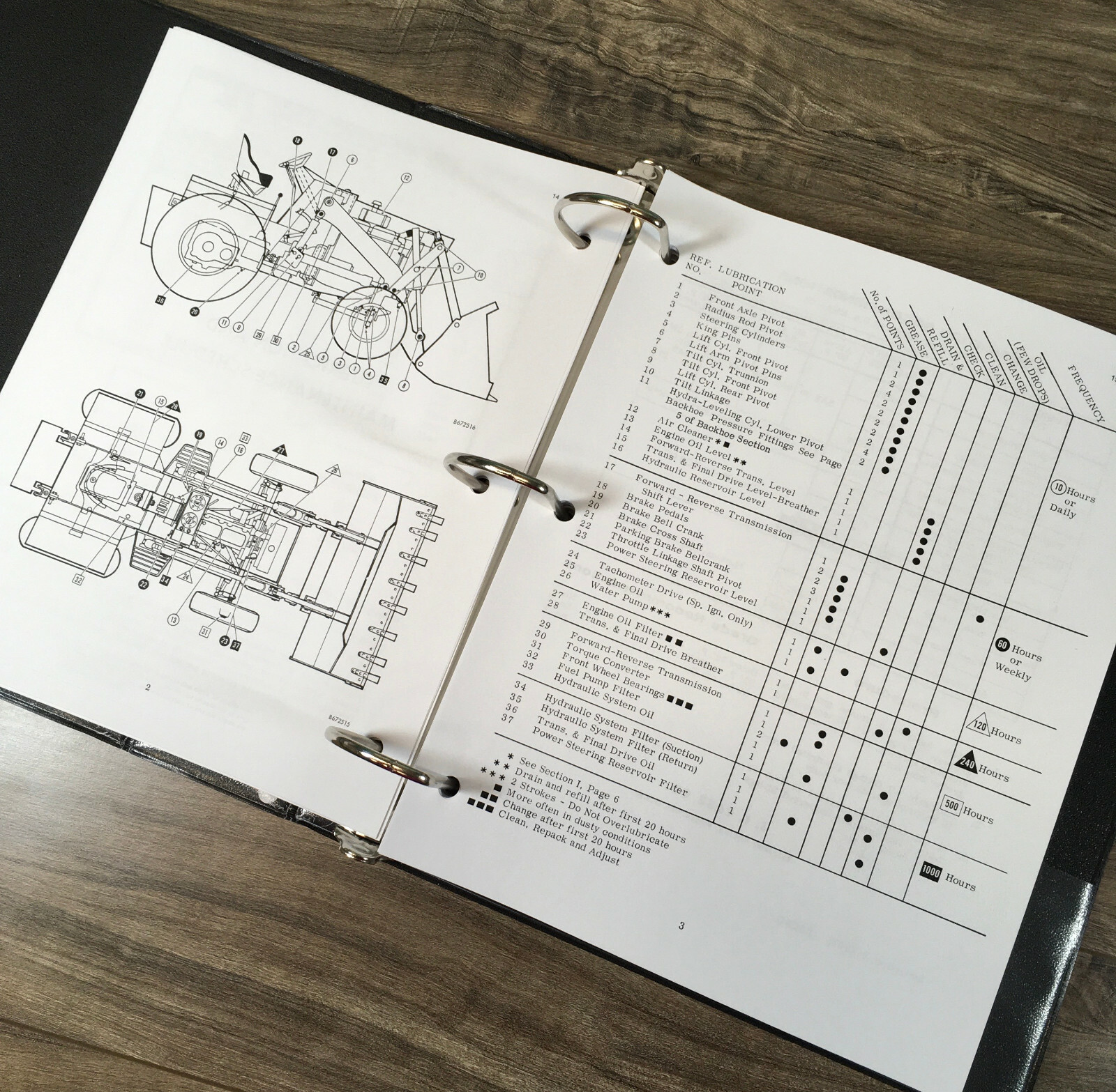 Case 680 Ck Tractor Loader Backhoe Service Manual Parts Set 9101501-9102281 - Image 11