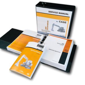 Case 688 Excavator Service Manual Parts Catalog Operators Set PIN Before 11601