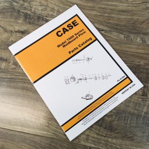 Case 7000 Series Semi Mounted Moldboard Plow Parts Manual Catalog Book Assembly