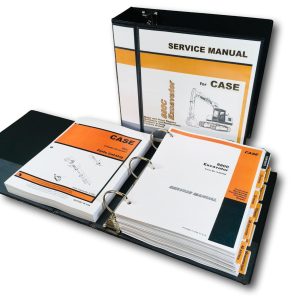 Case 880C Crawler Excavator Service Manual Parts Catalog Shop Binder Trackhoe