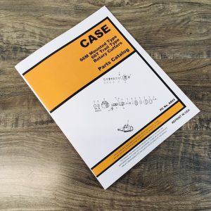 Case 66M Mounted Type & 66T Trail Type Rotary Cutters Parts Manual Catalog Book