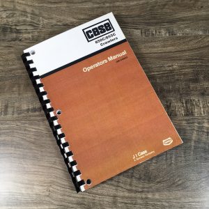 Case 850C 855C Crawler Dozer Loader Operators Manual Owners Book Bulldozer