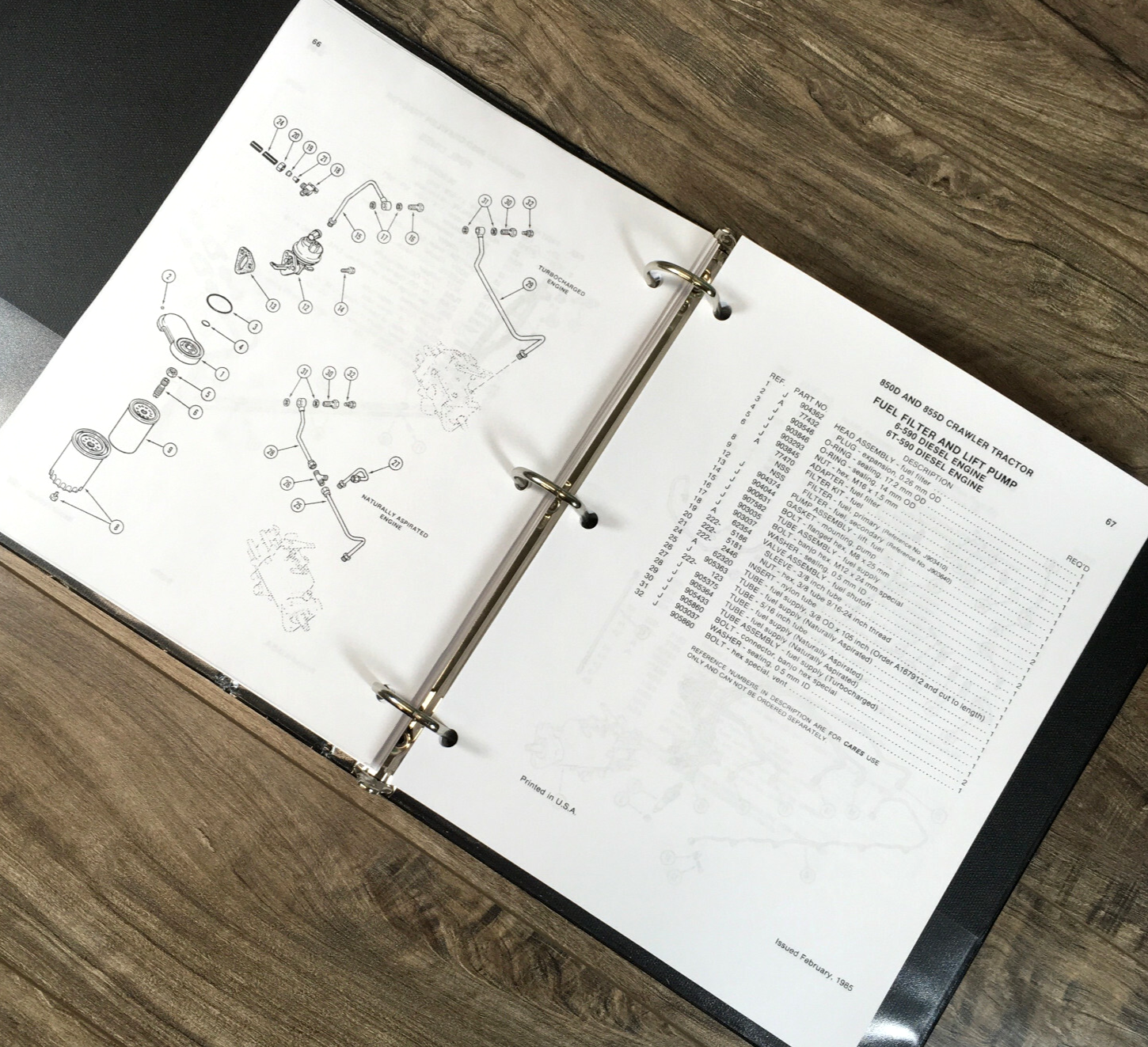 Case 850D 855D Crawler Tractor Service Manual Parts Catalog Operators Owners Set - Image 8