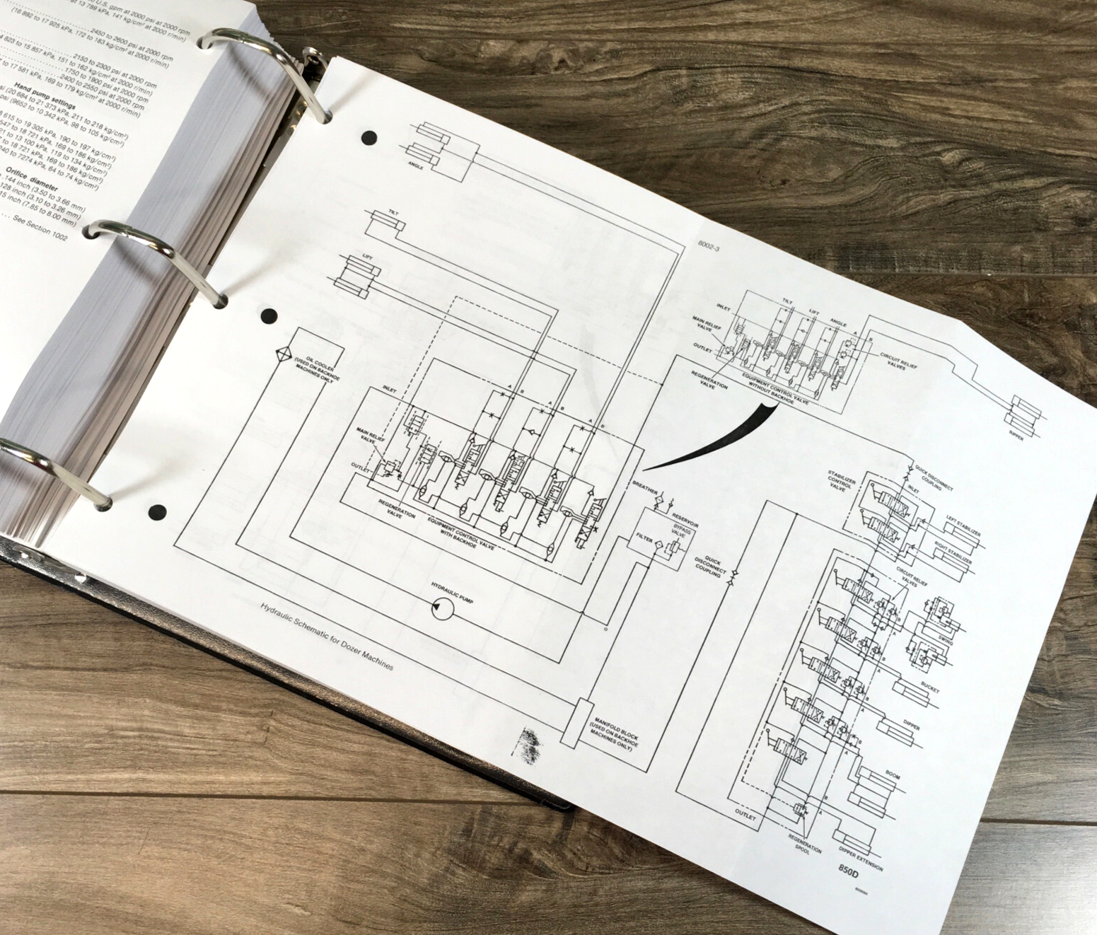 Case 850D 855D Crawler Tractor Service Manual Parts Catalog Operators Owners Set - Image 10