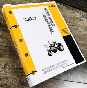 Case 830 831 832 833 840 841 842 843 Tractor Service Manual Repair Shop Book