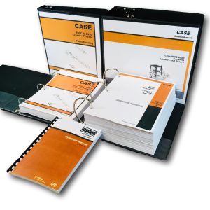 Case 855C Crawler Tractor Service Manual Parts Catalog Operators Owners Shop Set