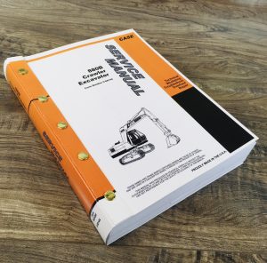 Case 880B Crawler Excavator Service Manual Repair Shop Technical Book Workshop