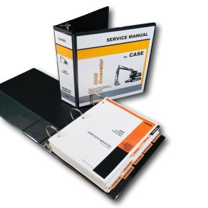 Case 980B Crawler Excavator Service Technical Manual Repair Shop In Binder