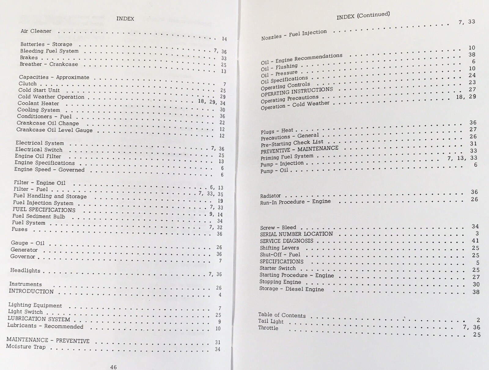 Case W3 Diesel Industrial Wheel Tractor Operators Manual Owners Book Maintenance - Image 3