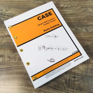 Case Terratrac 1000 Crawler Tractor Dozer Parts Manual Catalog Exploded Views