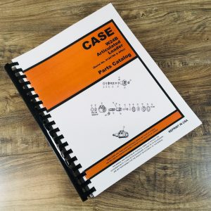 Case W24B Front End Wheel Loader Parts Manual Catalog Assembly Exploded Views