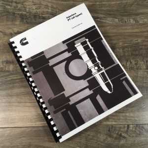Cummins PT All Types Injectors for J-C V8-185 L Engine Service Manual