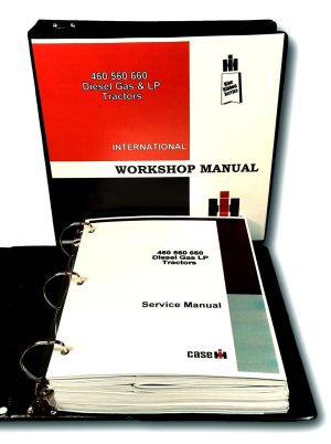 Farmall International 460 560 660 Tractor Service Manual Repair Shop Book Ih